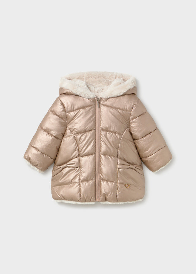 Mayoral Reversible faux fur jacket - Bronze