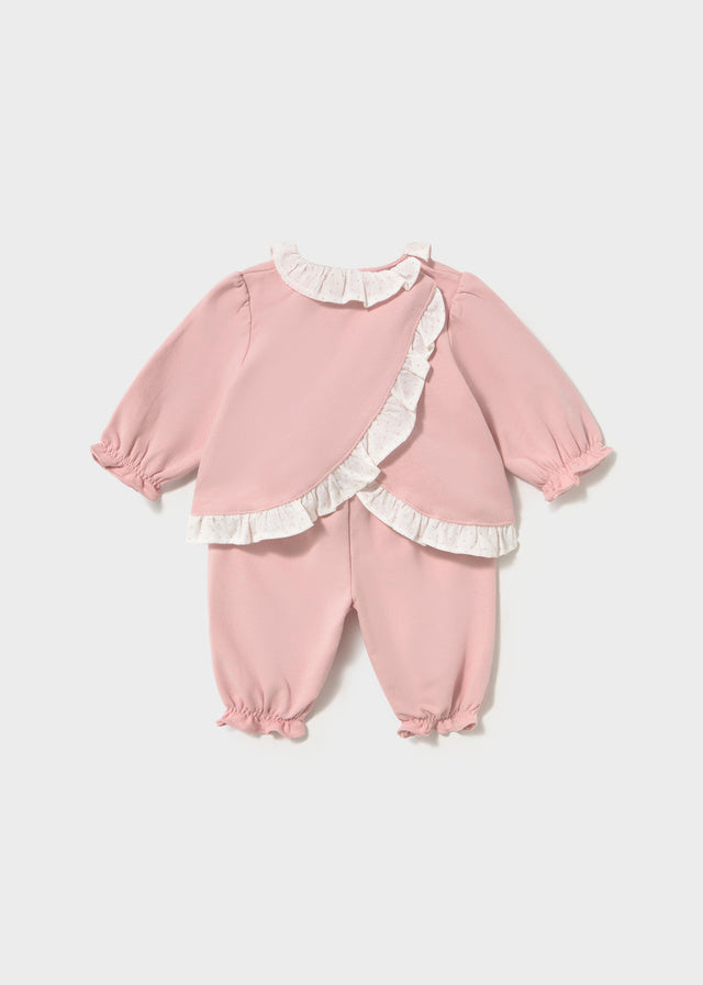 Mayoral Pants set - Baby rose