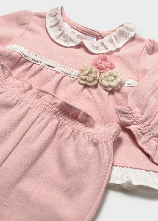 Mayoral Pants set - Baby rose