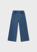 Mayoral Long knit denim pants - Light