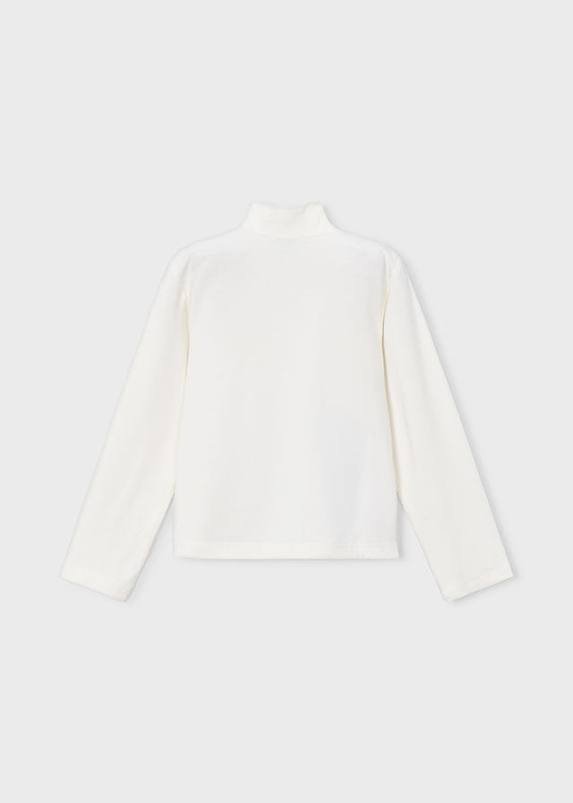 Mayoral Viscose turtleneck - Natur-rasp