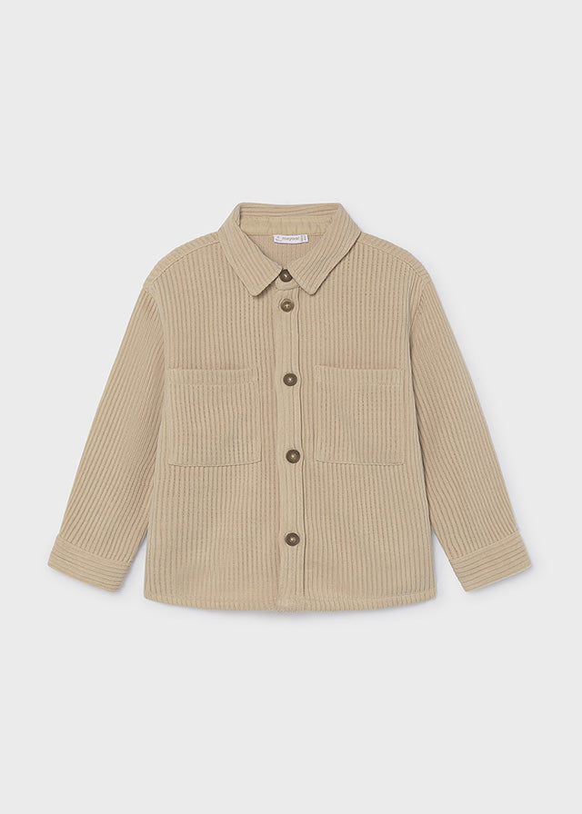 Mayoral Corduroy overshirt - Cereal