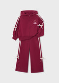 Mayoral Tracksuit with tie details - Cherry