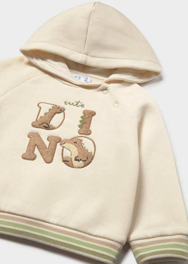 Mayoral Hooded pullover - Light khaki