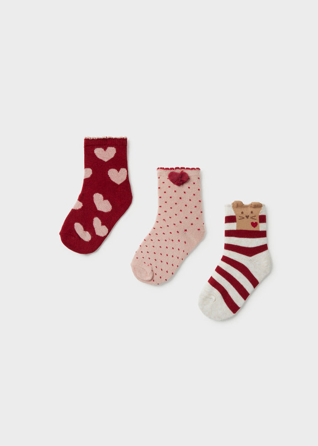 Mayoral Pack of 3 socks - Rooibos tea