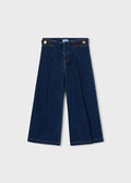 Mayoral Wide leg denim pants - Super dark