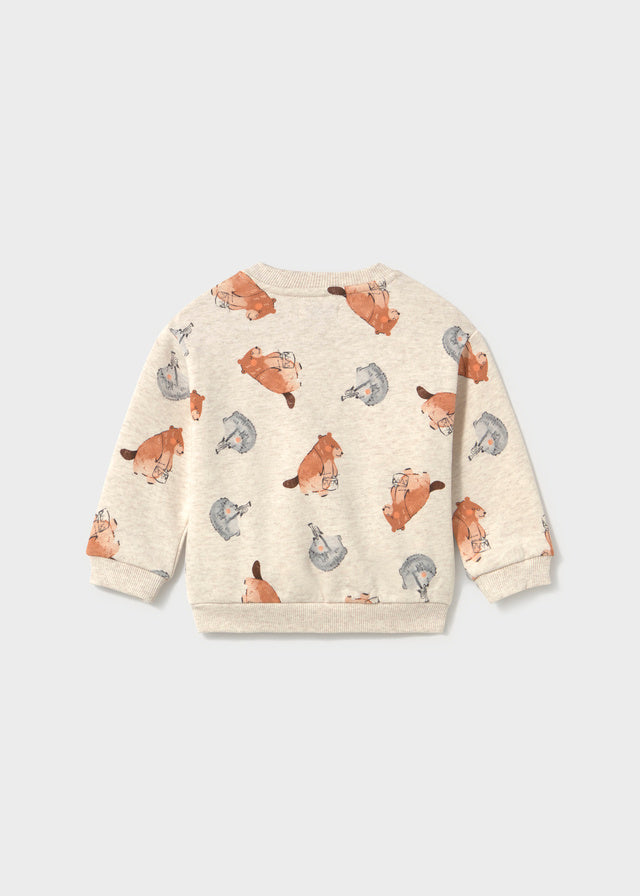Mayoral Patterned pullover - Tofu