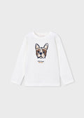 Mayoral Long sleeve shirt - Ivory