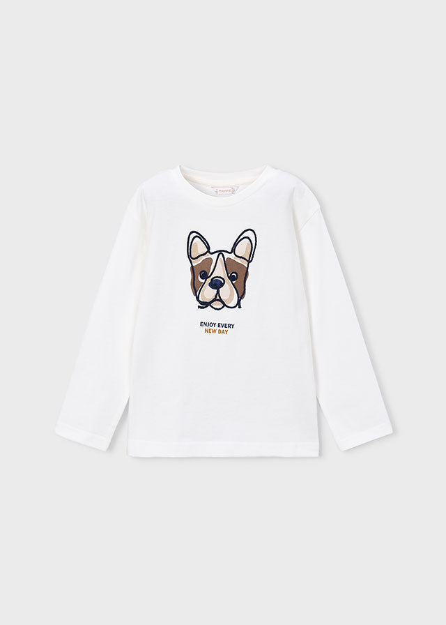 Mayoral Long sleeve shirt - Ivory