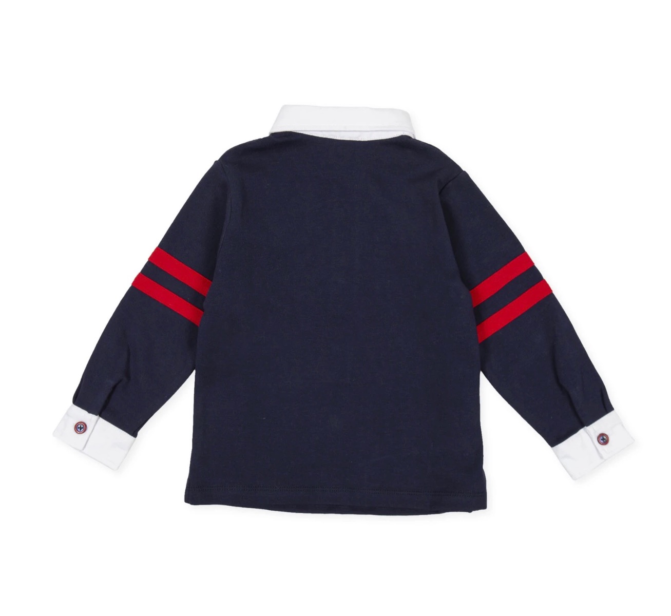 Tutto Piccolo Navy Polo Shirt 9736