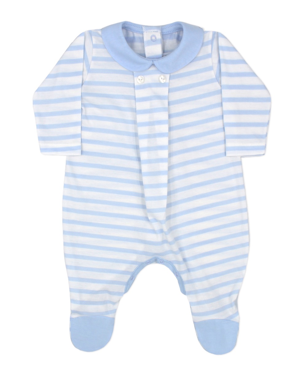 Rapife Blue Stripe Babygrow 4106