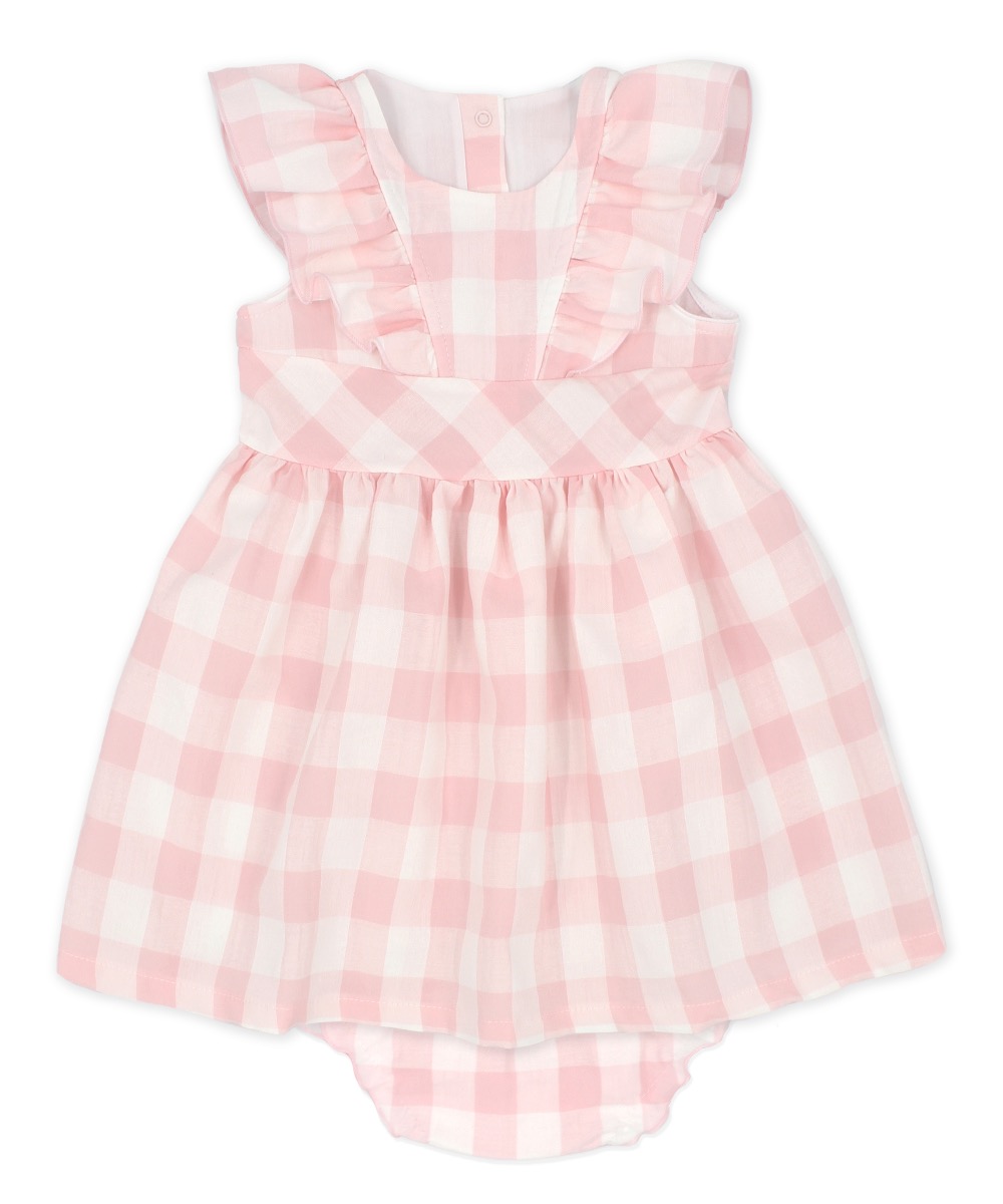 Rapife Pink Gingham Dress & Knickers 4315