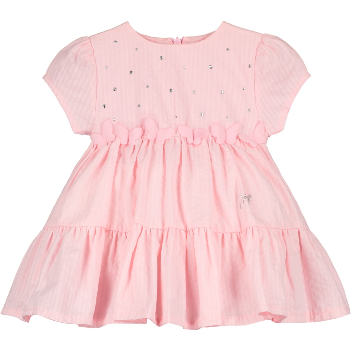 Little A Pink Dylan Seersucker Dress LA22114