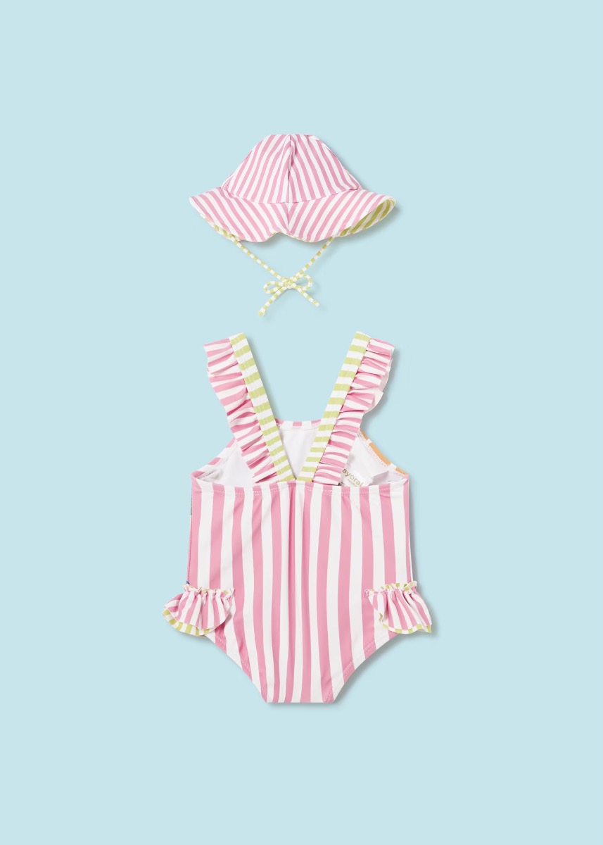 Mayoral Baby Swimsuit & Hat 1793