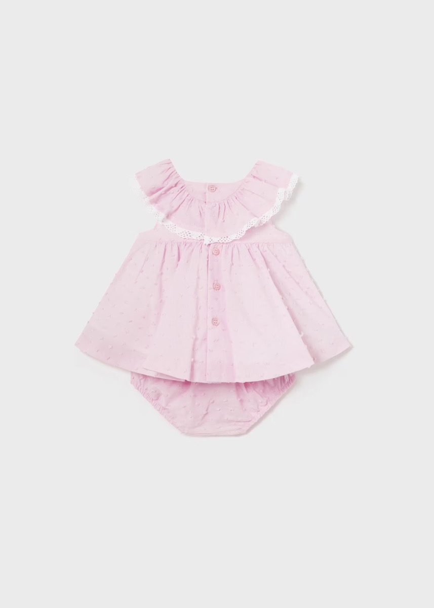 Mayoral Baby Pink Dress & Knickers 1805