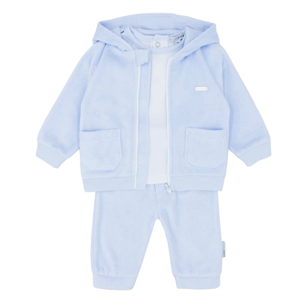 Blues Baby Towelling 3pc Set BB1257