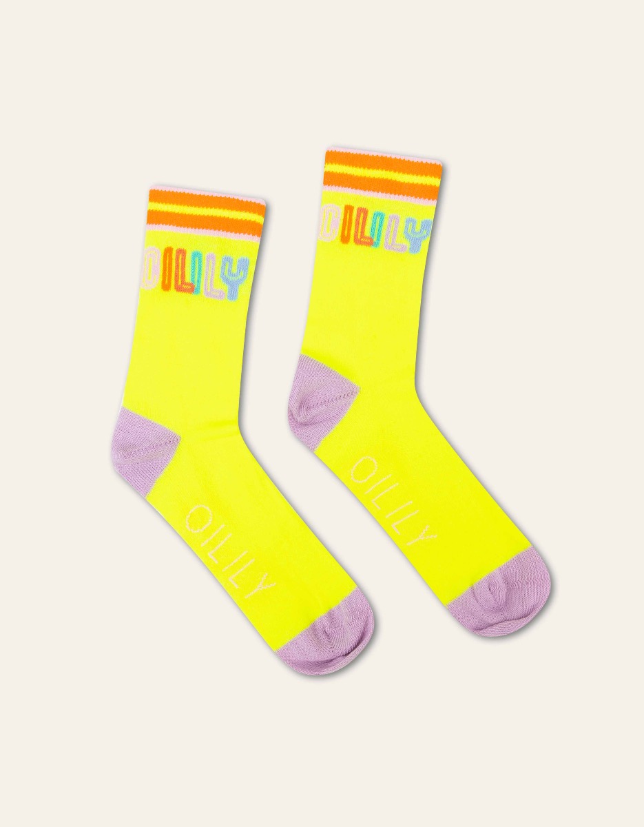 Oilily Yellow Manus Calf Socks YS24GTI208