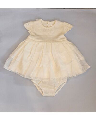 Mayoral Baby Cream Ceremonial Dress 1825