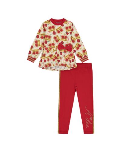 A’Dee Red Candy Legging Set W233517