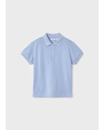 Mayoral Pale Blue Polo Shirt 150