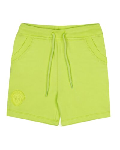 Mitch & Son Lime Wolf Sweat Shorts MS24318